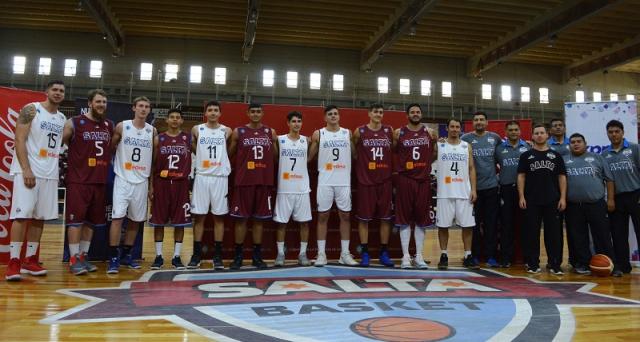 Salta Basket tuvo su presentaci�n oficial