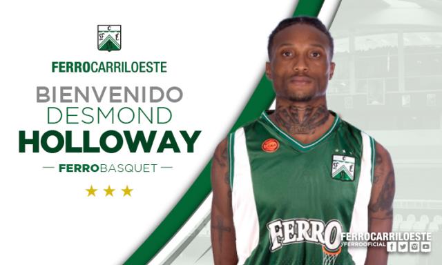 Ferro fich� a Desmond Holloway
