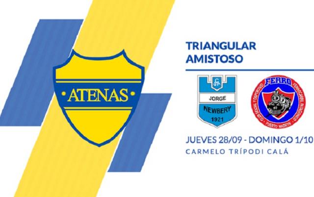 Triangular amistoso en el Carmelo Tr�podi Cal�